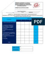 Formato Autoevaluación 3 y 4 de 15