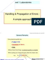 Error Propagation