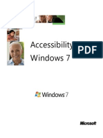 Accessibility in Windows7