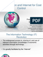 Globalization and Internet For Cost Control