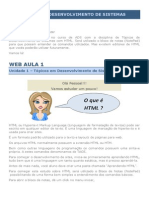 Web Aula - ADS - Sem 01 - Unidade - 01 - Tópicos em Desenvolvimentos de Sistemas PDF