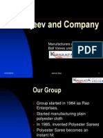 Kavaata Valves & Rajeev and Co - Presentation in Powerpoint