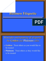 2. Business Etiquette