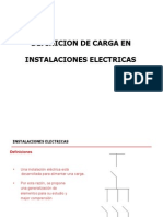 Tema 3 Definicion de Carga en Las Instalaciones Electricas Residenciales