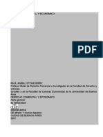 Derecho Comercial y Económico - Raúl Etcheberry