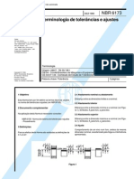 NBR 6173 - Terminologia de Tolerâncias e Ajustes