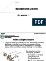 Pertemuan 1 Pengenalan Jaringan Komputer