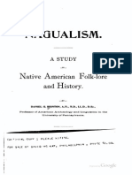 Nagualism: A Study in Native American Folklore and History, by Daniel Brinton
