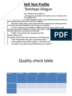 By Temitayo Ologun: Well Test Profile