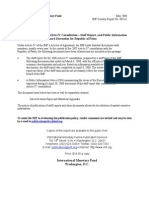 Republic of Palau 2008 Article IV Consultation