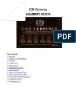 USS Cerberus Member'S Guide