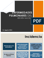 Enfermedades Pulmonares Del Recién Nacido