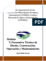 Plan de Capacitacion de Aguas y Saneamiento