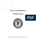 PVHS Writing Program (2009-2010)