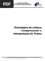Apostila Curso Estrategias de Leitura Compreensao e Interpretacao de Textos