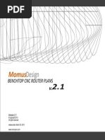 Download Momus Design Cnc Router Manual Version 21 by Francisco Teruel SN240221567 doc pdf