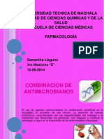 Combinación de Antimicrobianos