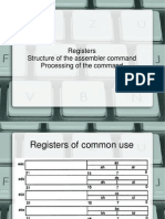 Registers Structure of The Assembler Command Processing of The Command