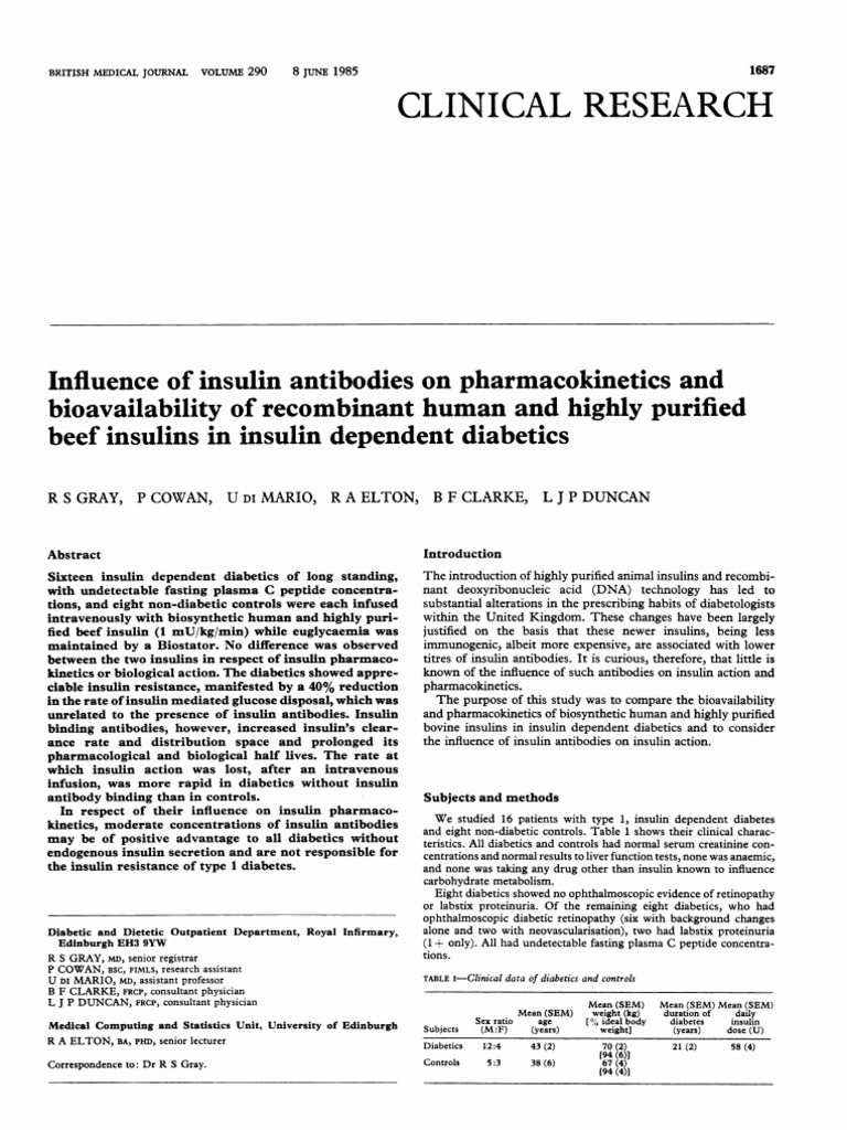 Clinical Influence of Bioavailability Highly Purified