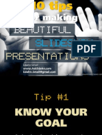 10 Tips for Presentation