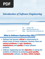 1 Introduction of Software Enasgineering-Std