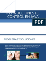 Instrucciones de Control en Java