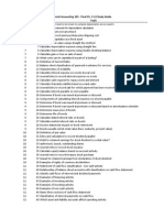 Financial Accounting 101 Study Guide Ch 1-12