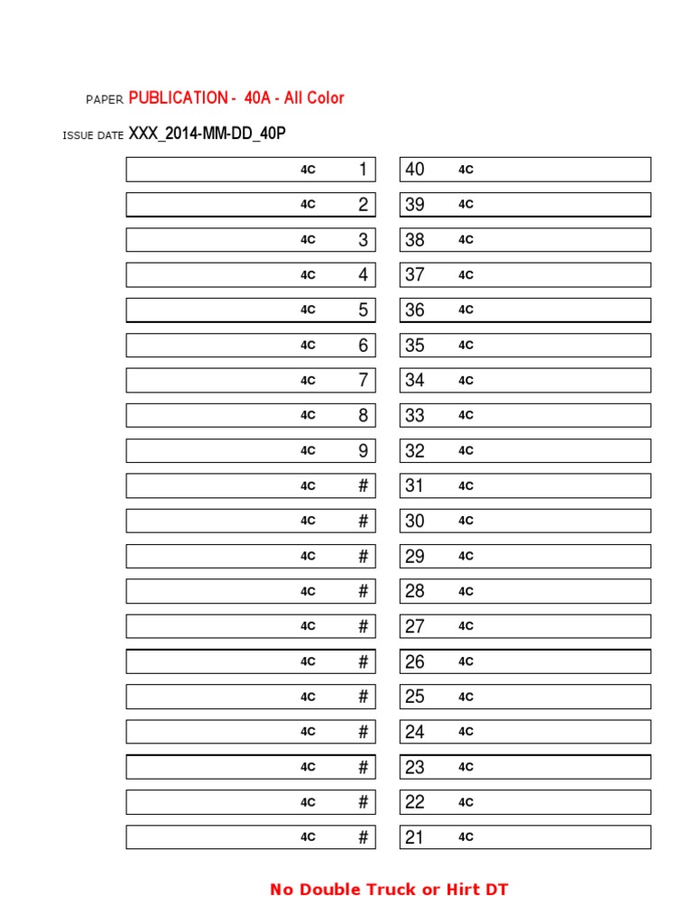 Print Publication Layout Guide | PDF