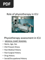 Role of Physiotherapy in ICU