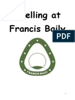 Spelling at Francis Baily for Parents