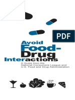 Avoid Food Drug Interactions