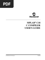 Download C18 User Guide PIC MicroController by dilinox SN24025478 doc pdf