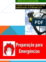 Curso NR 35 Trabalho em Altura Radier