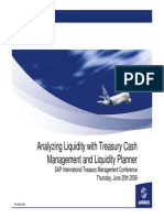 Airbus Werner Analyzing Liquidity With Treasury Cash Management and Liquidity Planner