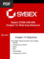 Sybex CCNA 640-802: Chapter 16: Wide Area Networks