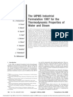 Abstract H2O IF97 Wagner 2000 PDF