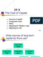 Cost of Capital