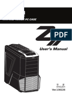 User's Manual: Atx Mid Tower PC Case