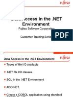 Environment: Fujitsu Software Corporation Customer Training Series