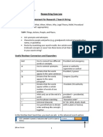 Researching Case Law Worksheet Con Law F14 Copy