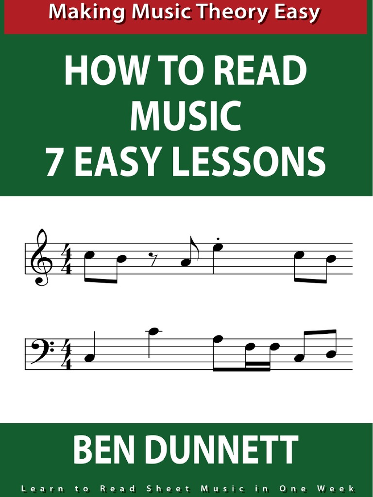 How To Read Sheet Music In 7 Easy Lessons Tempo Clef