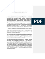 Circunstancias Modificatorias de Responsabilidad Penal