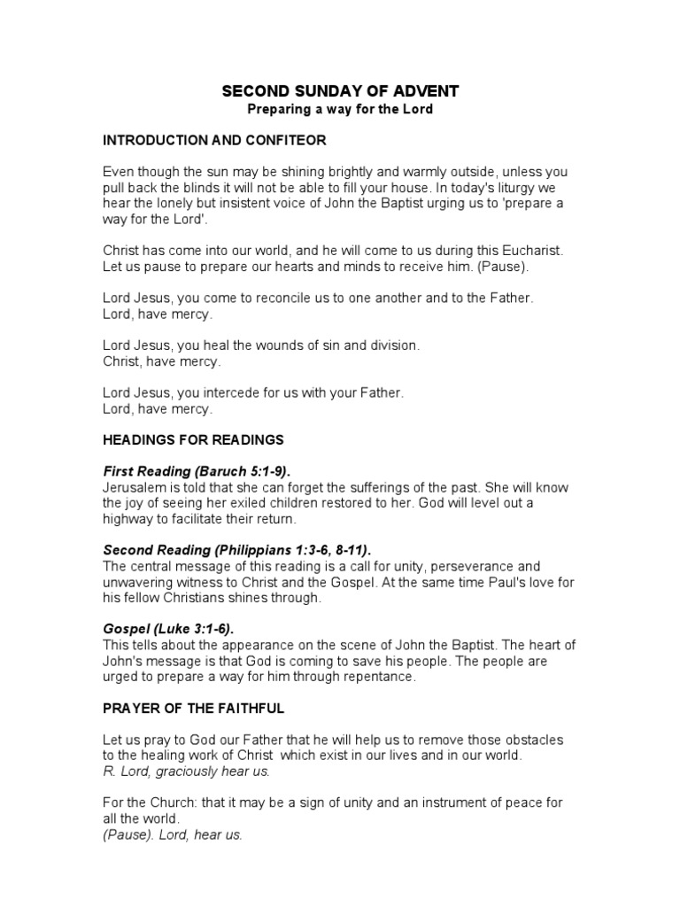 Advent Reflection: Prepare for Christ | PDF | John The Baptist ...