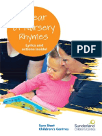 A Year of Nursery Rhymes: Lyrics and Actions Inside!