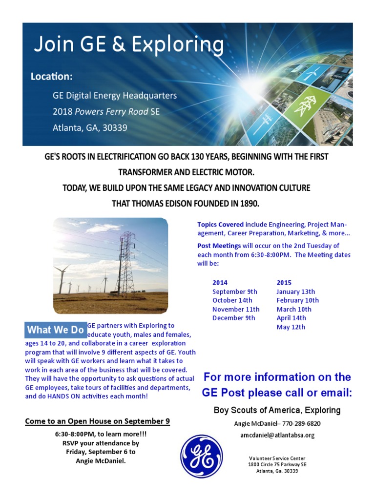 Ge Exploring Post Brochure 2014 15 | PDF