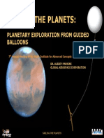 GREAT Analysis of a Baloon Mission on Mars