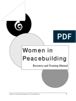 Womens Peacebuilding Manual