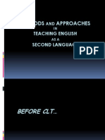 Methods Approaches: Teaching English Second Language