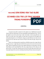 Huong Dan Tao 1 Slide Gom Nhieu Cau Hoi Trac Nghiem