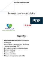 Examen Cardio-Vasculaire